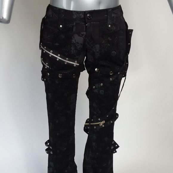 Unknown Pants - Visual Kei Type Women's 2 in 1 Pants Shorts Sz L